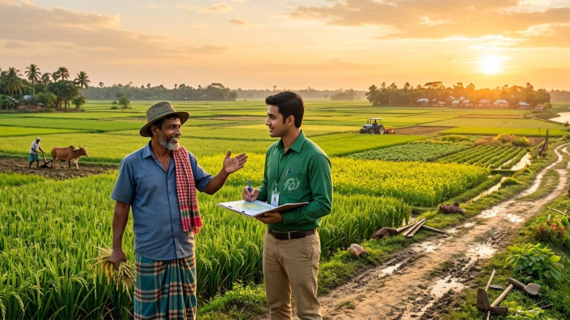 কৃষকের পাশে প্রতিটি মৌসুমে