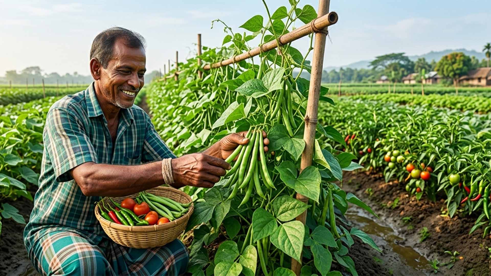 রোগমুক্ত ফসল, হাসিখুশি কৃষক