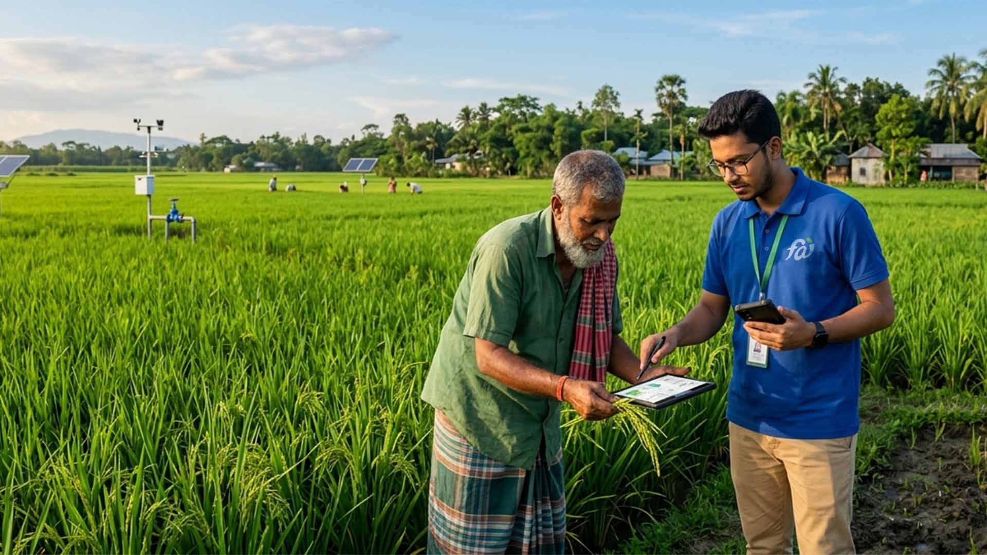 আধুনিক কৃষিতে স্মার্ট সমাধান